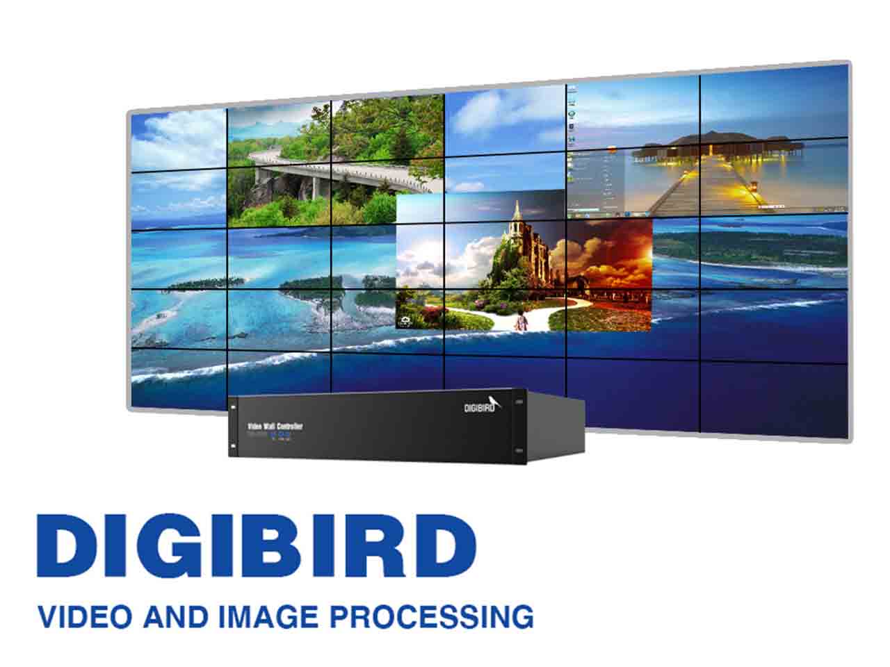 DigiBird : Modular 4K Video Wall Processor